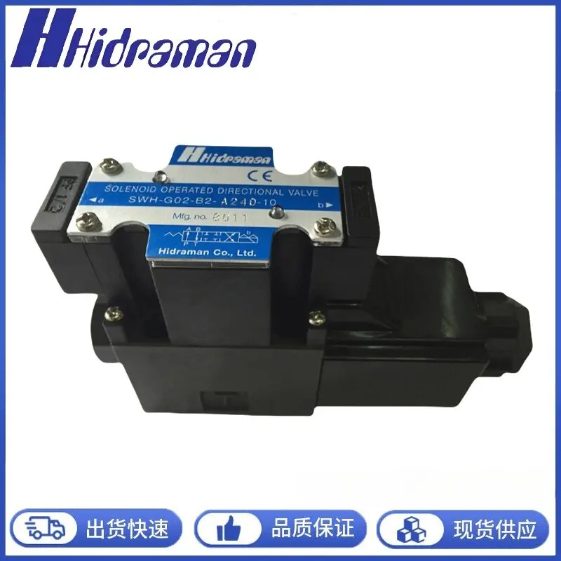 Hidraman Solenoid Valve SHW-G02-B2-A240-10 Directional Valve C8/C2/C4/C6/D2