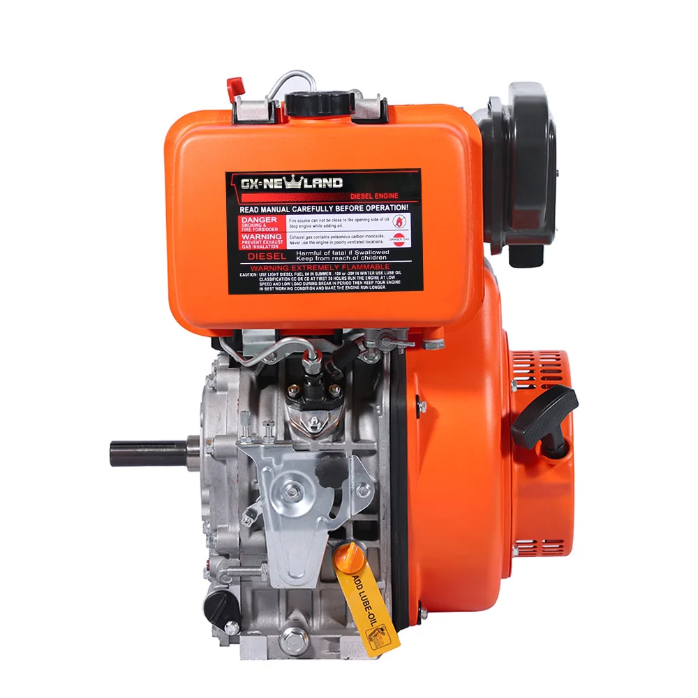 456 Cc 11 Hp 10hp 5.5L Fuel Tank 188f Manual Starting Power Plant Diesel Engine India Market