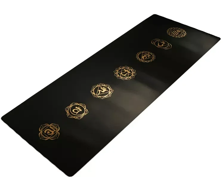 

Pilates Mat Non Slip Eco Friendly Natural Nonslip Black Pu Rubber Yoga Mat