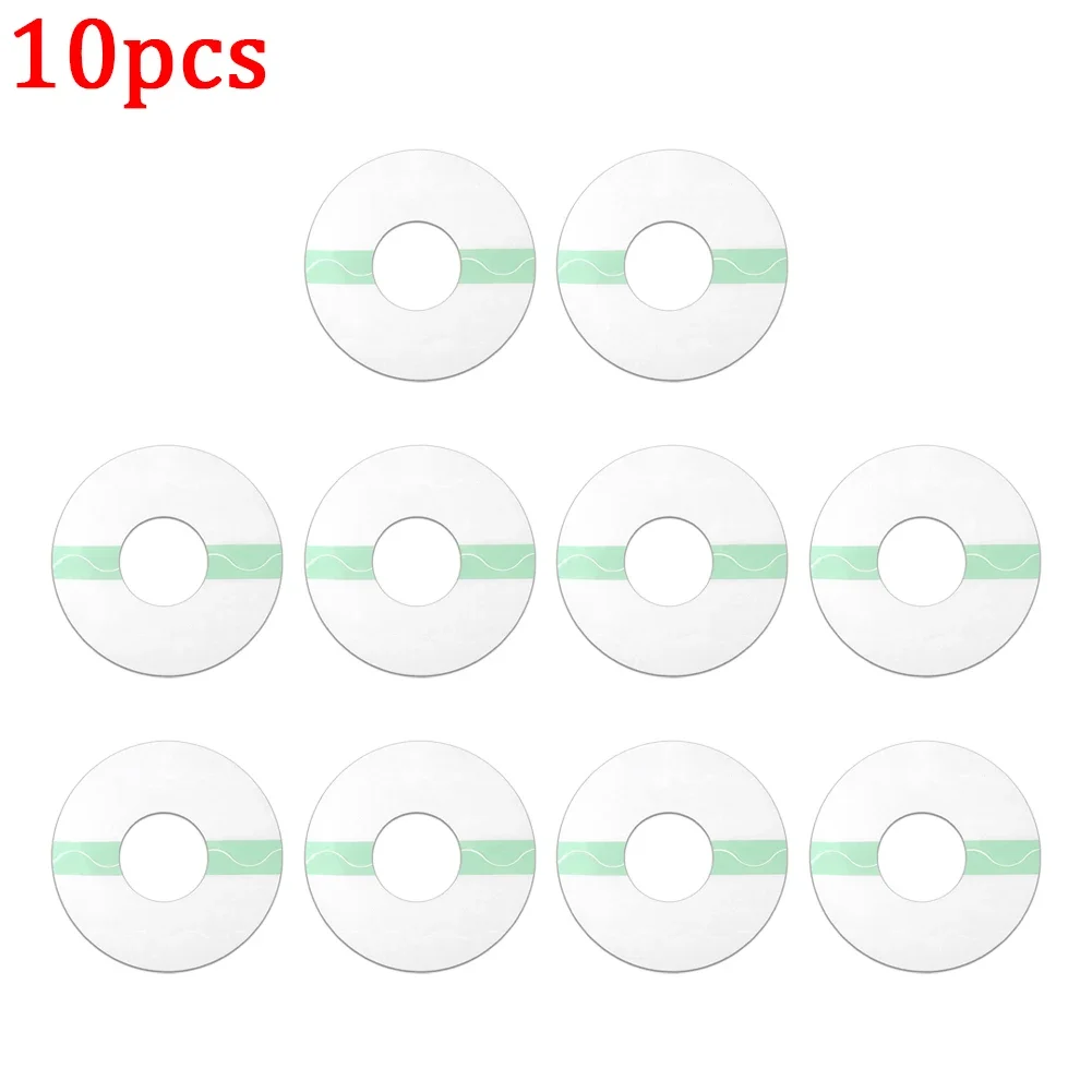

10PCS Portable Sensor Outdoor Sports Patch Sensor New Transparent Waterproof Adhesive-free Portable Sensor Adhesive Bandage