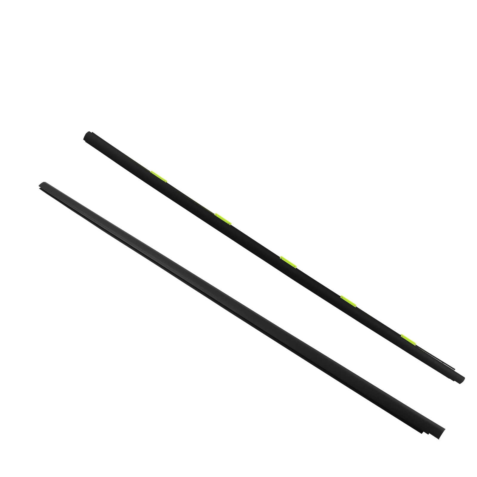 NEW Pair Door Window Weather Molding 72410-S03-003 for HONDA 1996 1997-2000 CIVIC EK