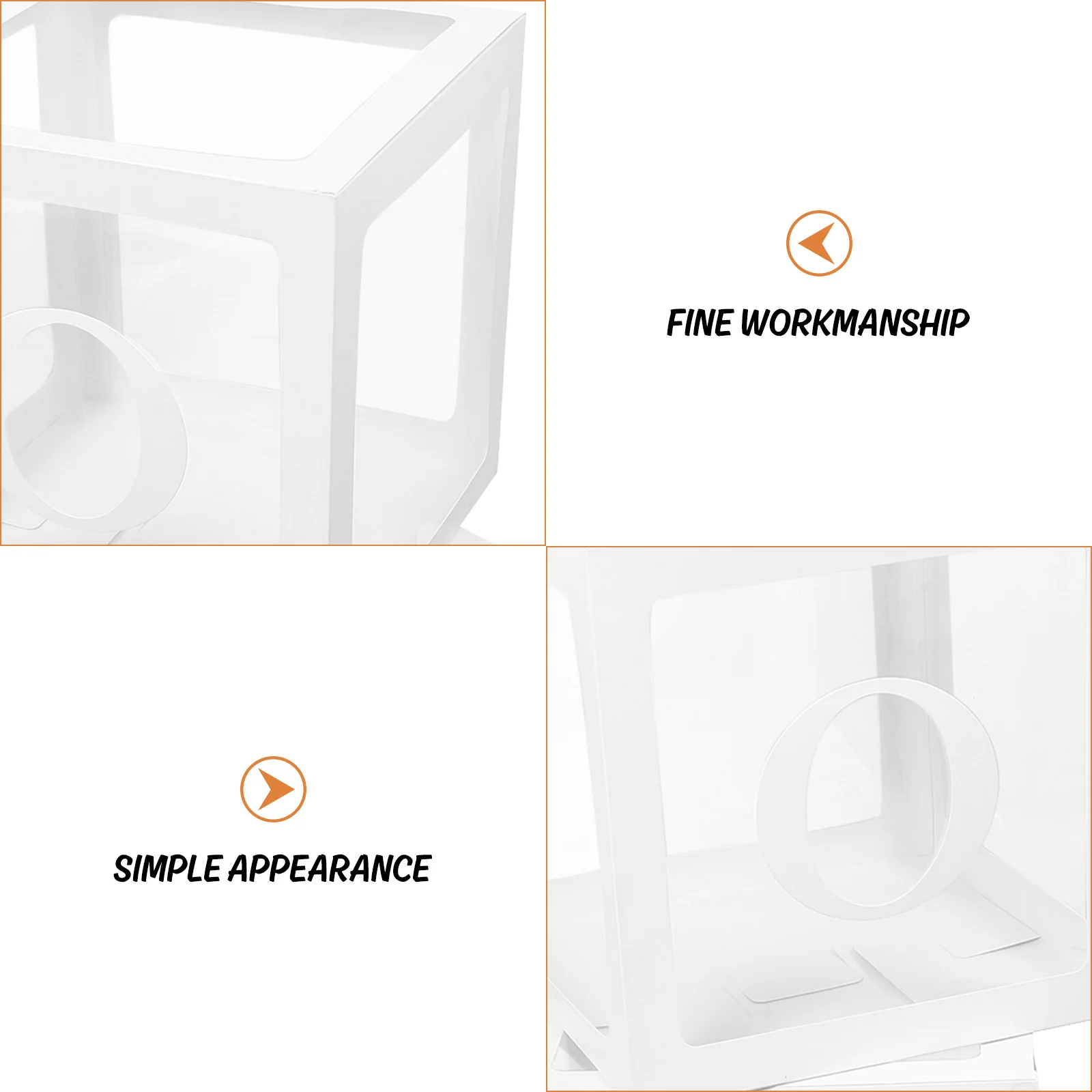 

1 set Birthday Party Decorations Balloon Box For Baby Shower 1St Birthday Gender Reveal Kids Celebration Decorative Balloon