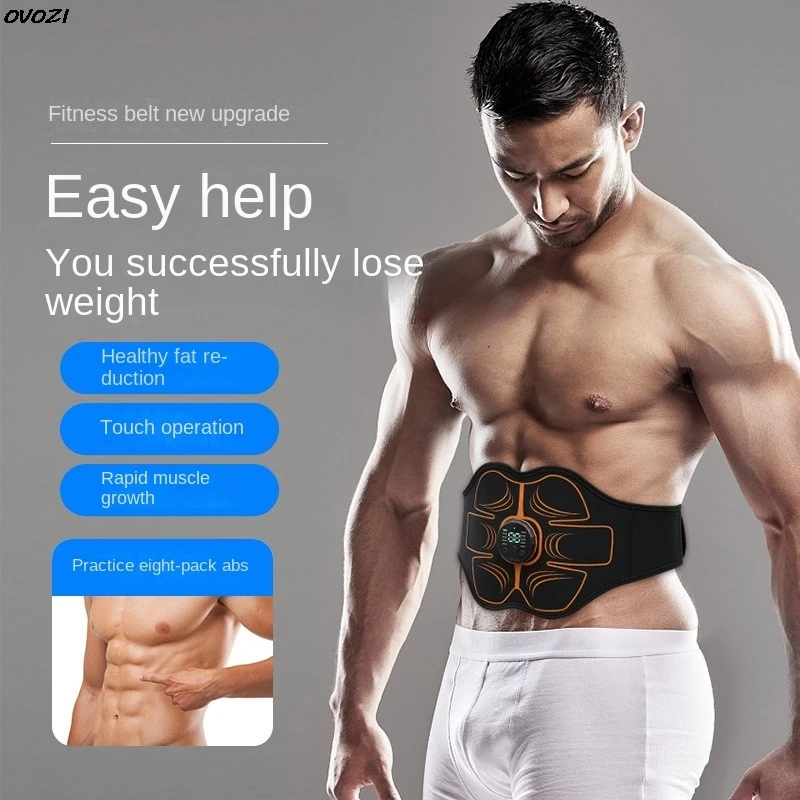 OVOZI Abs Stick Eight Fitness Belt Sports Equipment Waist Massager Training Sports Fat Burning Waistcoat Line New Hot