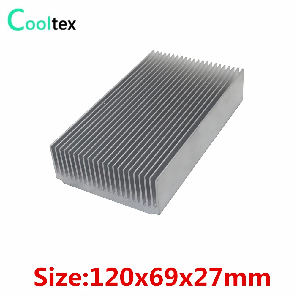 

120x69x27mm Aluminum HeatSink radiator for electronic Chip LED IC Heat Sink COOLER cooling