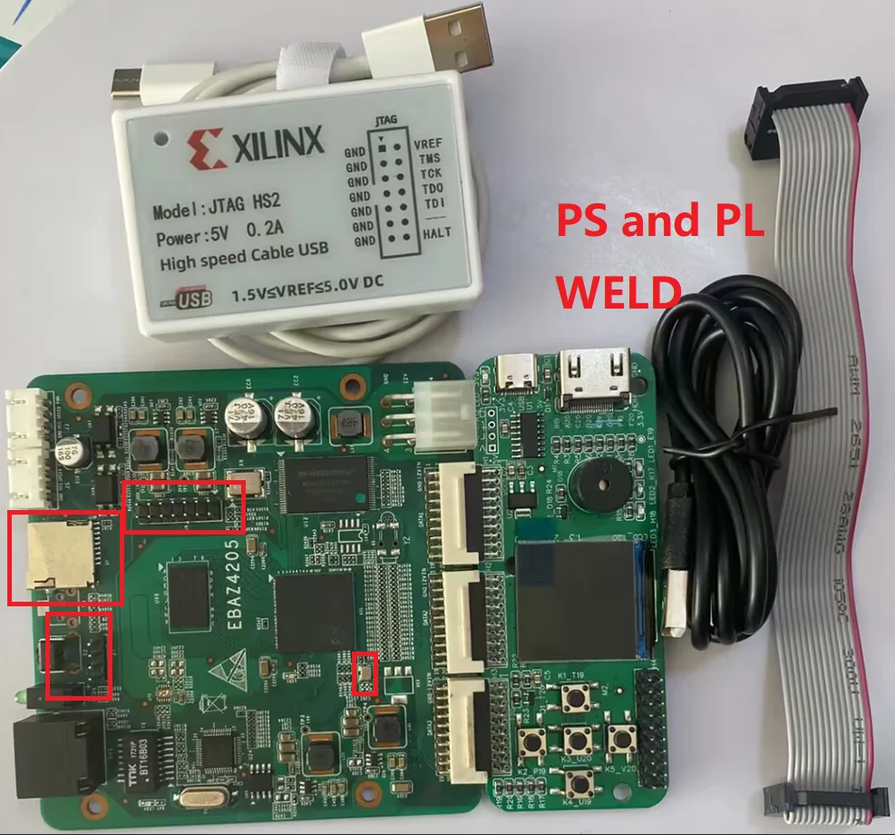Xilinx-XC7Z7010 fpga学習ボード、zynq開発ボード、ebaz4205 ps pl