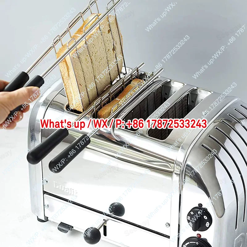 Commercial 4-piece/6-piece toast oven, 4-slice 6-slice toaster, spit driver