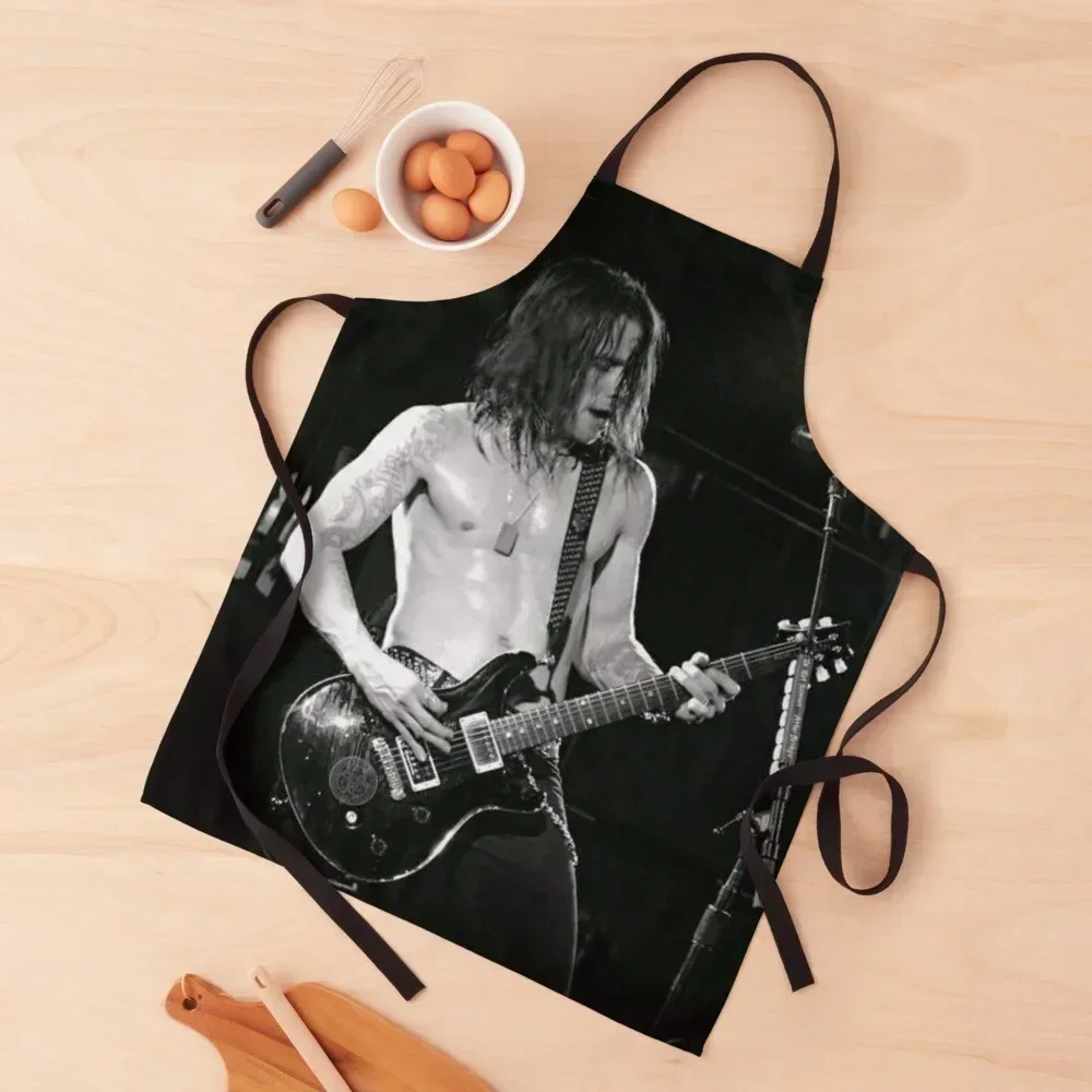 

With Guitars Apron Kitchen Tools Accessories Men gift Kitchen Items For Nail Stylist Apron