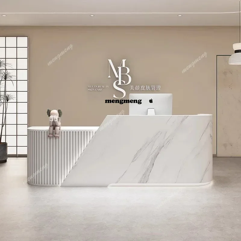

Display Restaurant Tables Bar Counter Lectern Shop Mobile Podium Stand Hair Salon Counter Minimalist Mostrador Trendy Furniture