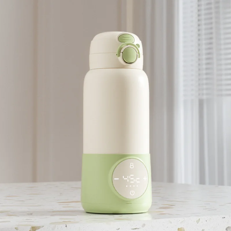 

Portable Rechargeable USB Baby Bottle Warmer Wireless Thermostatic Water Bottle Baby Milk Warmer Constant Temperature Kettle