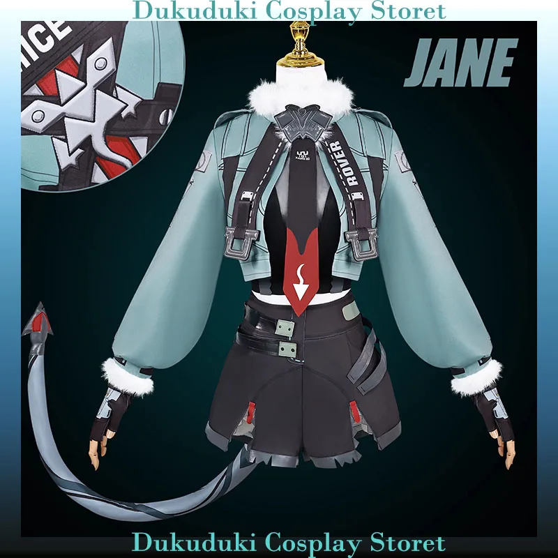 

Zenless Zone Zero Jane Doe Cosplay Costume Adult Carnival Party PerformanceAnime Uniform Short Skirts Full Set for Woman Game