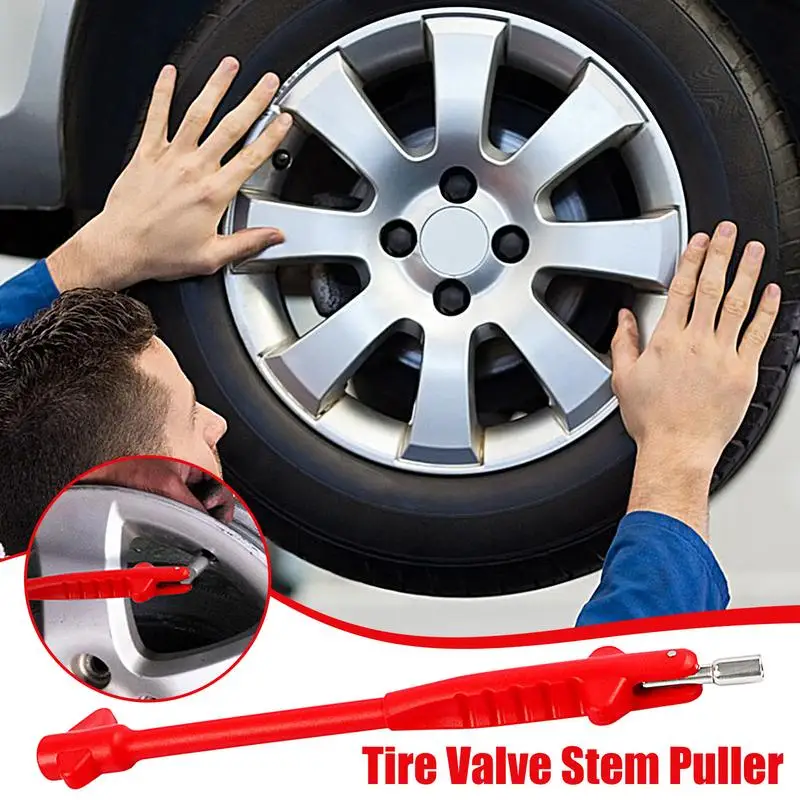 60g Tire Valve Stem Puller Wear-resistant Tyre Valve Core Remover Multi Uses metal Tyre Repair Kit Motorcycle Car Accessories