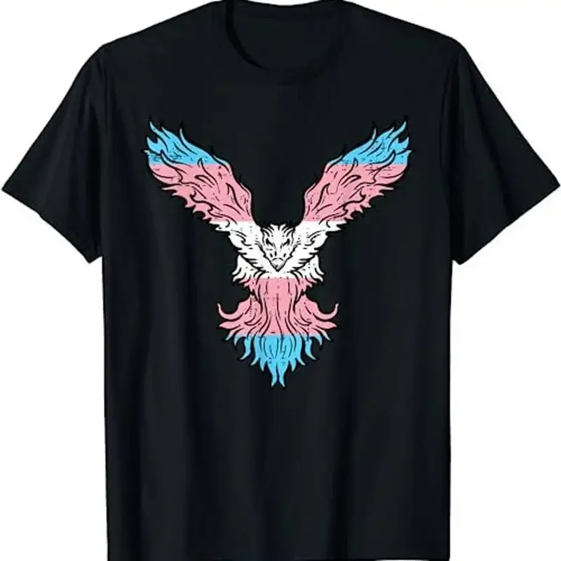 Transgender Bird Phoenix Trans Pride Flag Lgbt Kid T Shirt Sweatshir