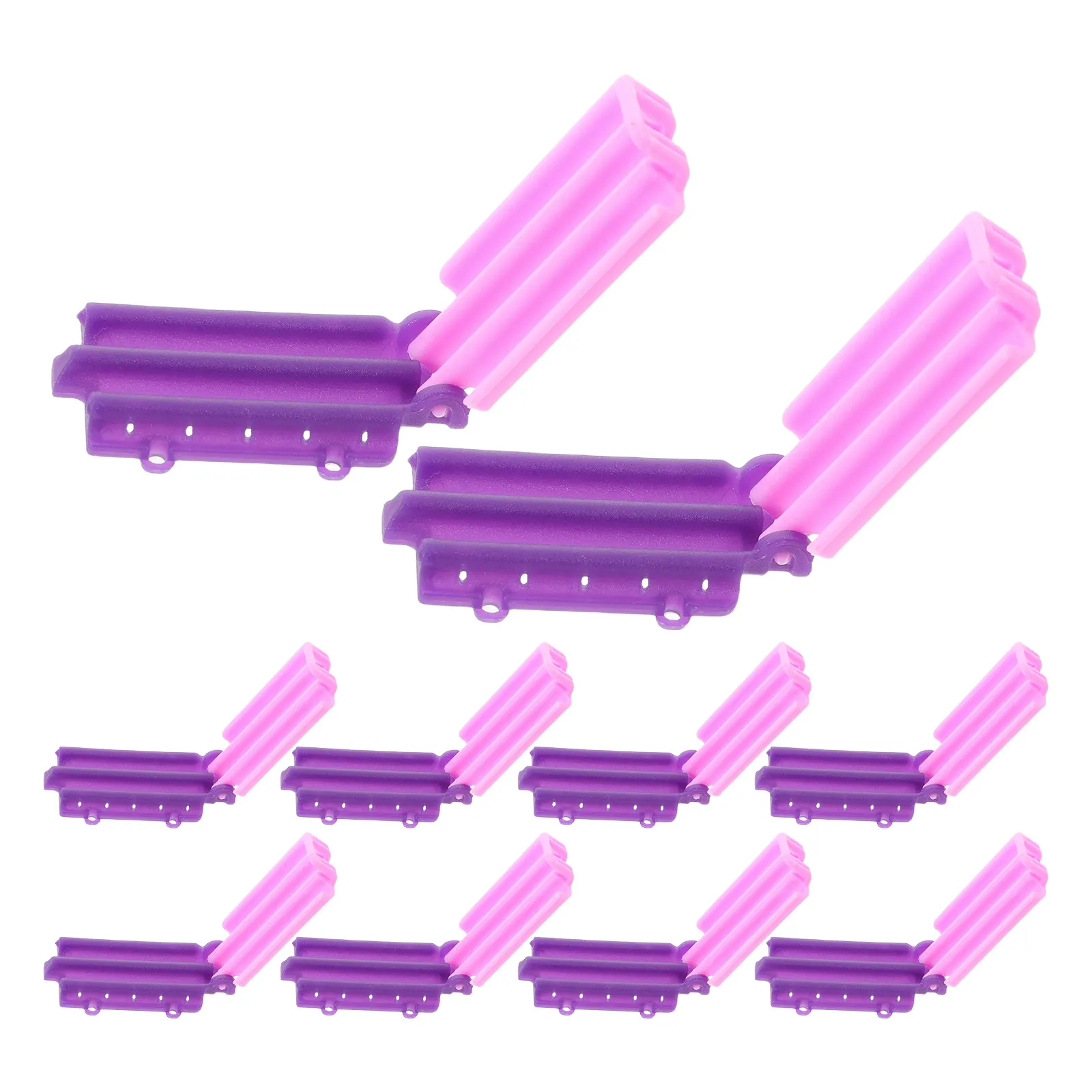 

30Pcs Spiral Plastic Hair Rollers for Heatless Curl - Volumizing Clip Perm Tools for Salon Home Perming and Root Lifting Styling