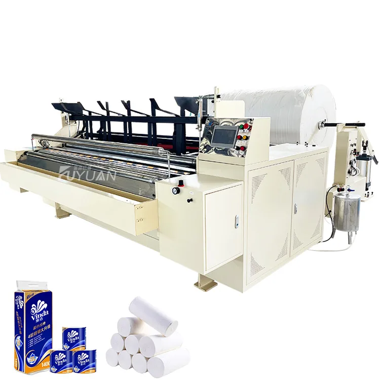 Full Automatic Toilet Paper Making Machine Paper Product Making Machinery At Competitive Price