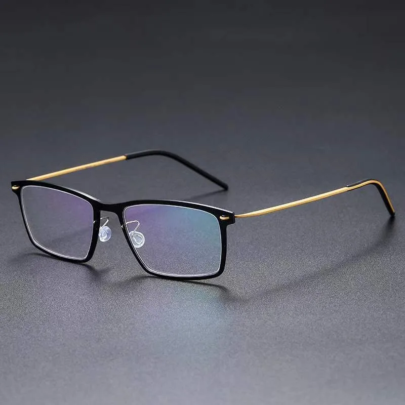 Jian Dan Linde Ultra-thin Ultra-light Fashion Lightweight Glasses Frame 6544 Transparent Box Box Myopia Blue Flat Mirror.