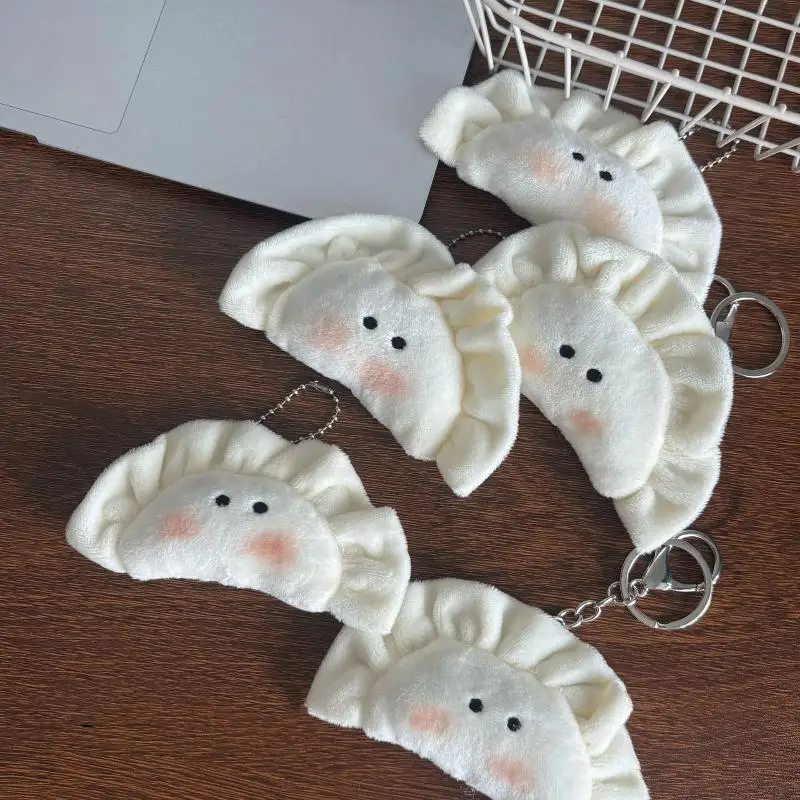 【Peace】Neuer Plüsch-Knödel-Anhänger-Schlüsselanhänger, weiche gefüllte Schlüsselanhänger für Jungen und Mädchen, für Taschendekorationen, Plüschtiere, Studenten-Zubehör