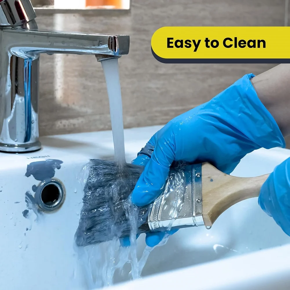 

Набор кистей ABMI-Mister Rui-Paint, комплект из 4 угловых кистей для отделки шкафа и настенных кистей для масла, латекса, синтетической щетины,