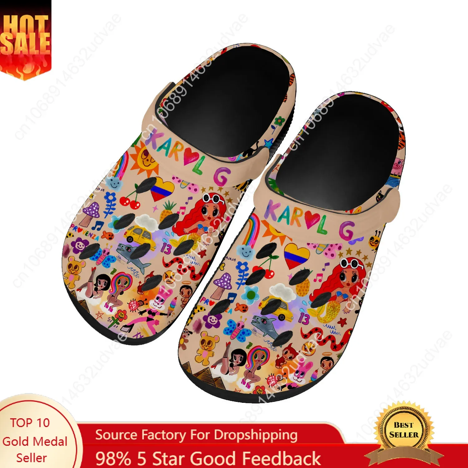 

Manana Sera Bonito Water Shoe Mens Womens High Quality Fashion Home Garden Clogs Customizd Sandals Beach Breathable Hole Slipper