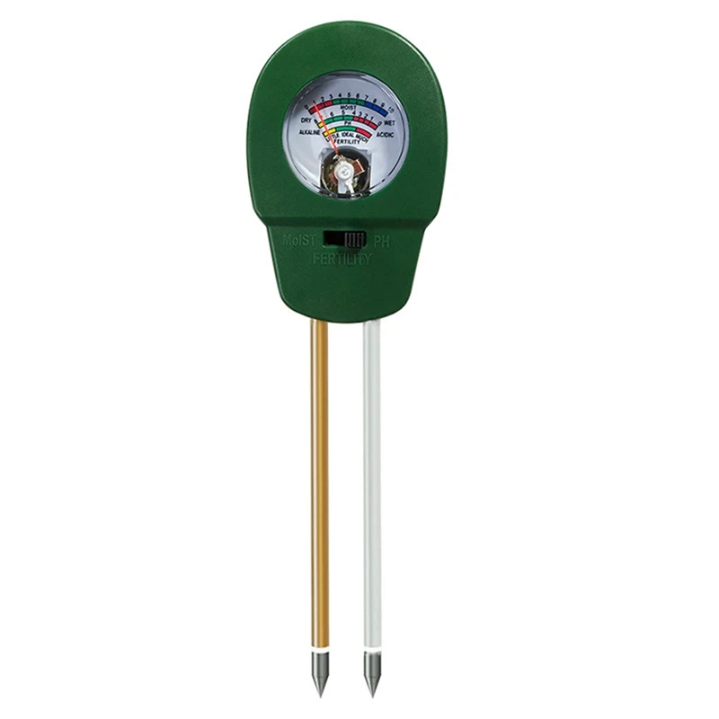 Hot Soil PH Meter,3-In-1 Soil Moisture,Fertility,PH Tester,Gardening Tool For Plant Care,Garden,Farm,Lawn