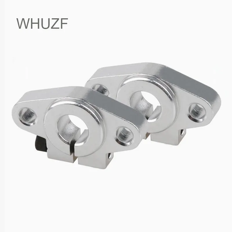 WHUZF Free Shipping 10/20/50pcs/lot SHF10 Linear Shaft Support 10mm Linear Rail Shaft Support Table CNC Router 3D Printer Part