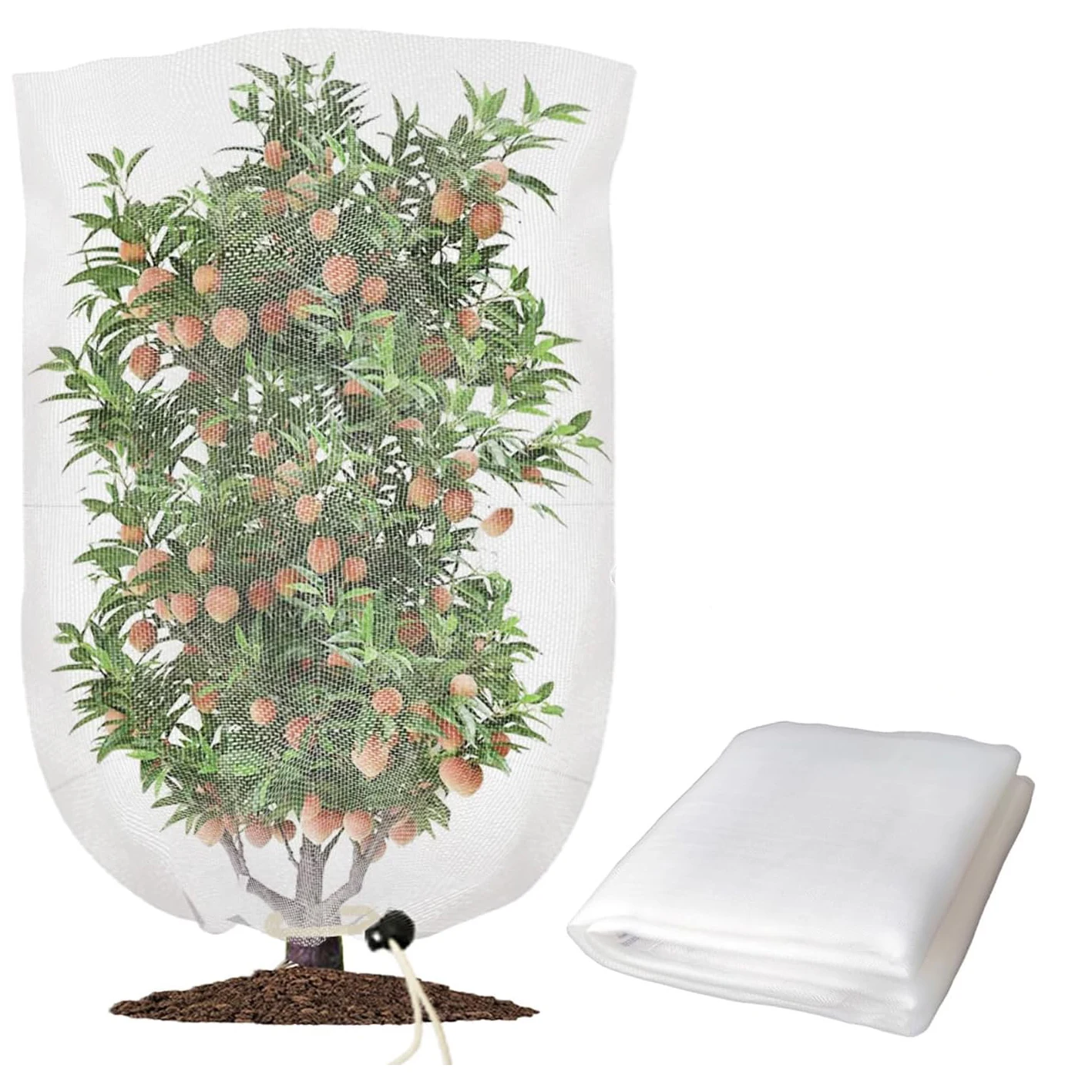 Red de protección contra insectos para plantas de jardín, cubierta de red antiaves para cereza, arándanos, verduras, flores, red de malla protectora para invernadero