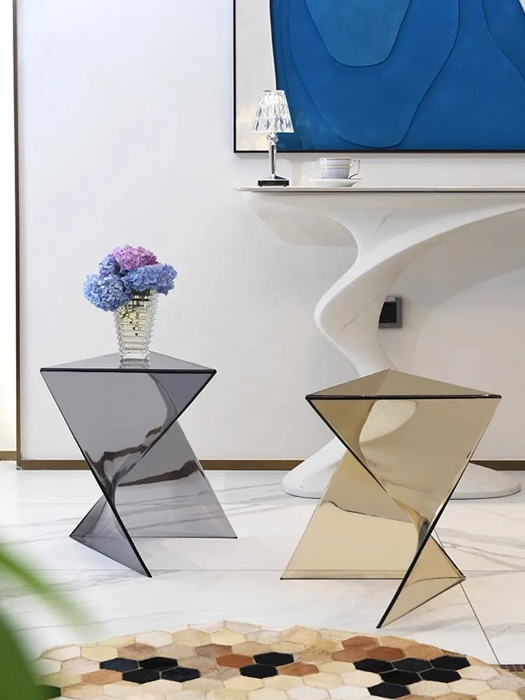 European Style Modern Art creativity Design Small Apartment Type Tea Table Living Room Exquisite Decoration Small Side Table