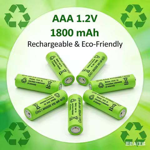 Hotsale AAA High Quality Original Nickel Hydrogen Battery, Rechargeable Battery AAA 1.2V 1800mAh battery new