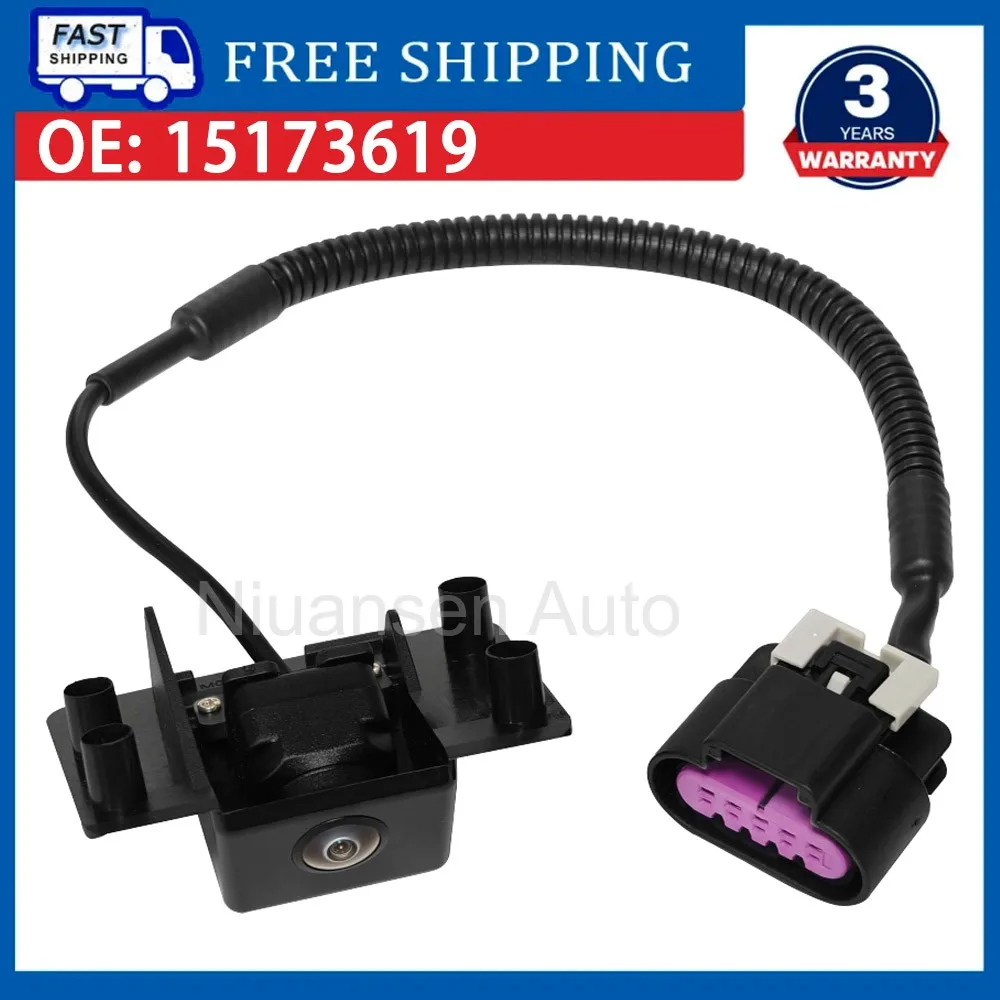 HD Backup Parking Camera 15173619 590076 Rear View Reverse Reversing Camera For Chevrolet Suburban GMC Yukon Tahoe GM1960104