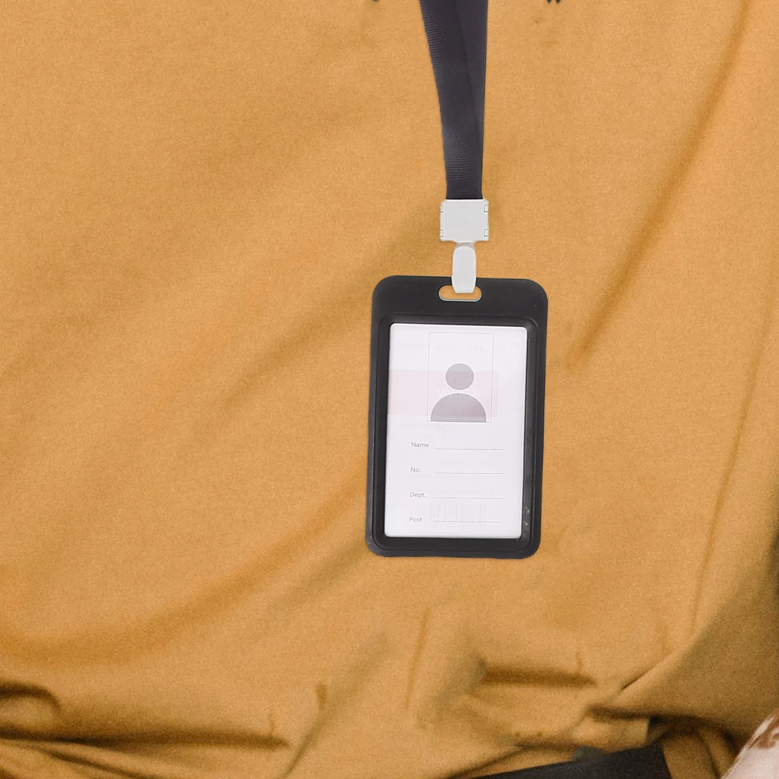 

9 Pcs Card Holder with Lanyard Buss Pass Cover Id for Ribbon Access Control Event Staff Student