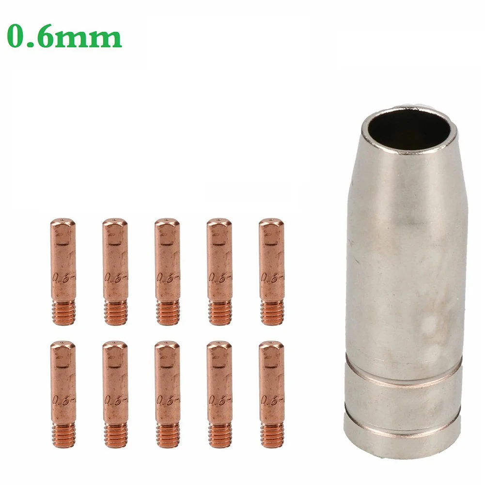 Enhance the Performance of Your MIG Welder with the MB15 MIG Consumables Kit Contact Tips Nozzle Holder Shroud