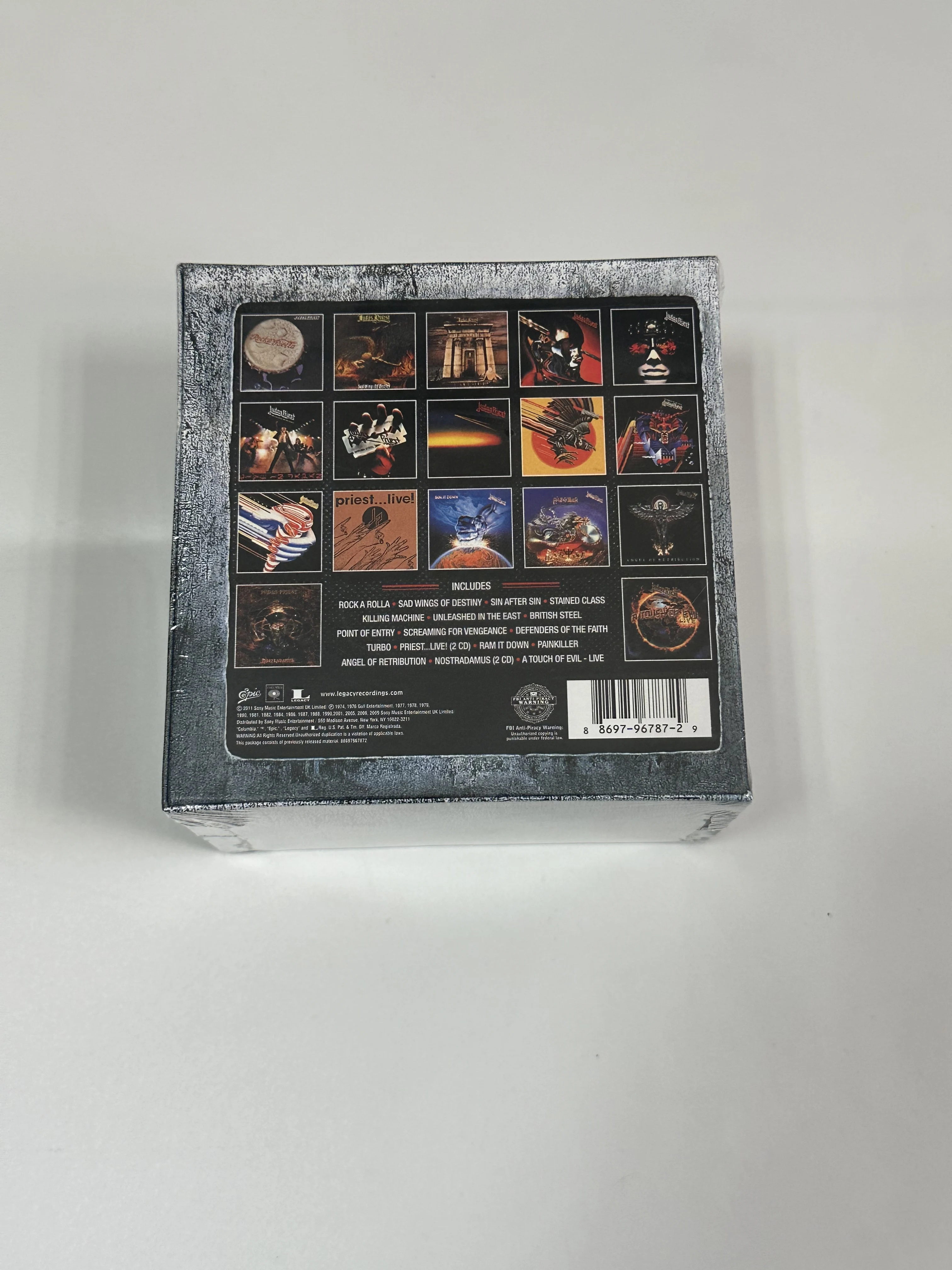 The World's Most Influential British Heavy Metal Band Metal God Complete Collection 19CD Collection Gift Box Music CD