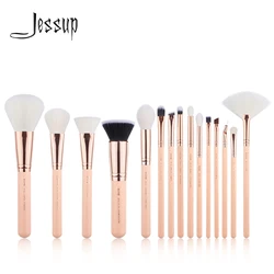 Jessup Makeup Brushes Set 15pcs Make-up Brushes Foundation Powder Eyeshadow Eyeliner Highlight T446