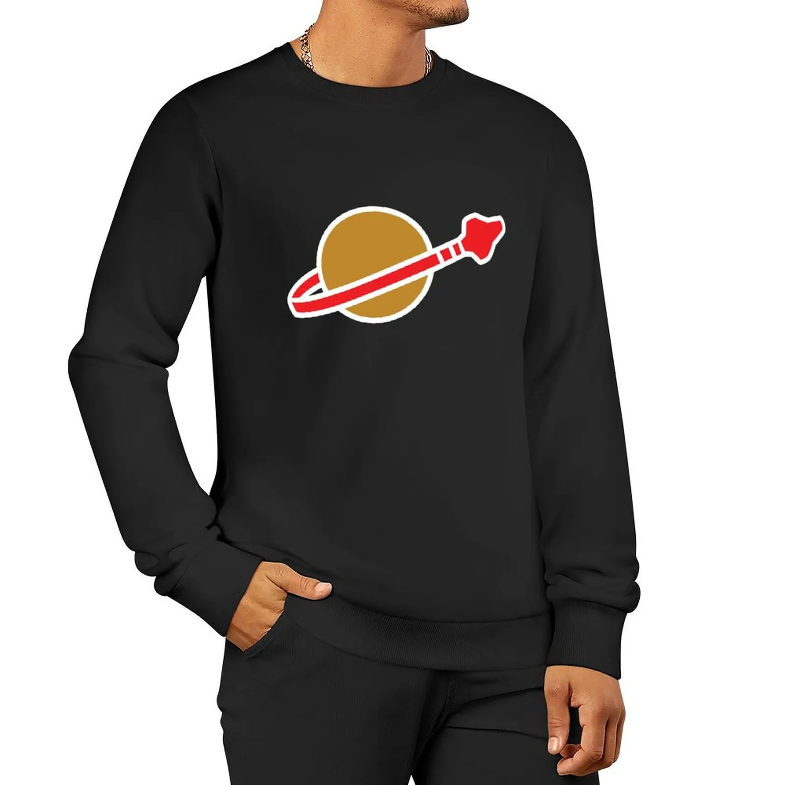 

Classic Space Logo Sweatshirt winter clothes men's autumn clothes tracksuit sweatshirt male