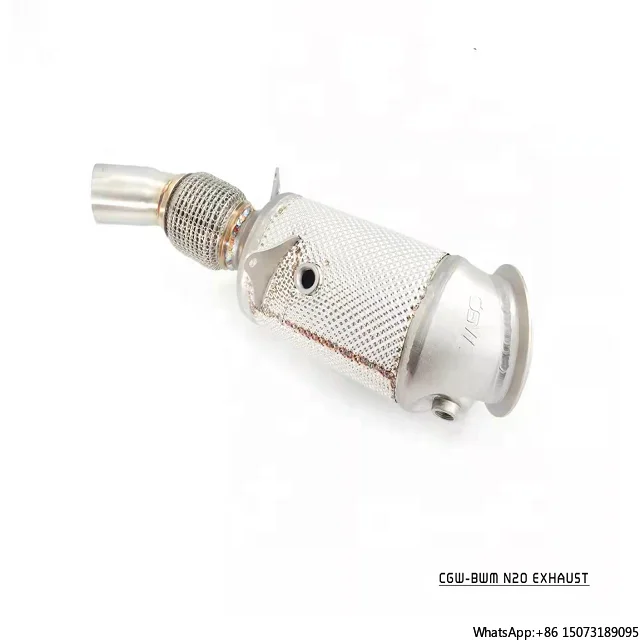 

Growling Sound Performance Header Downpipe Exhaust Muffler for N20 Engine Parts 2.0T