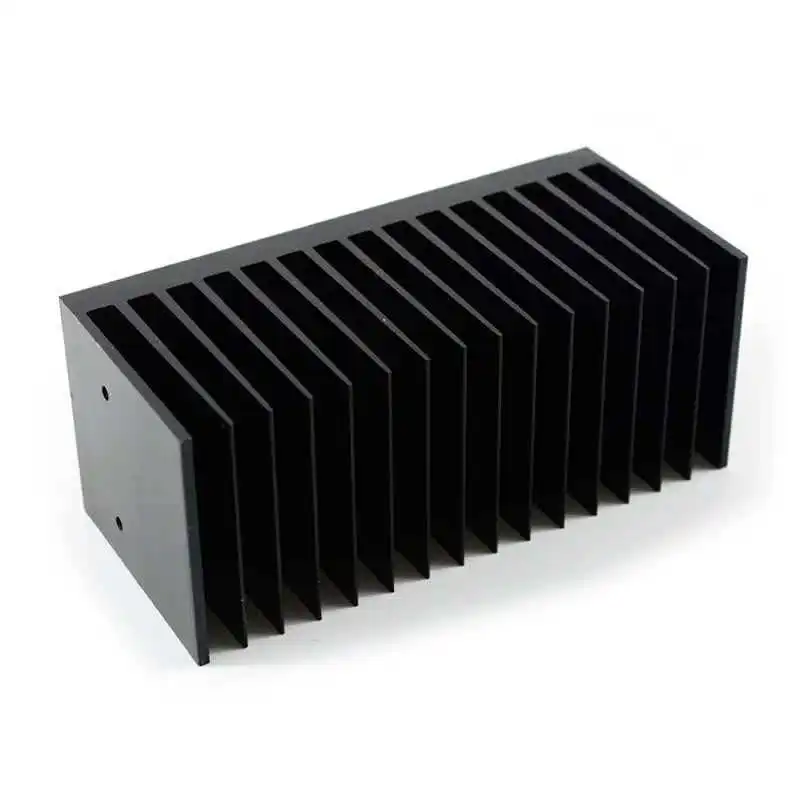 UNISIAN 1PC Aluminum Heatsink  IC Heat Sink Electronic Chip Radiator Cooling cooler For TDA7293 LM1875 Other Chips 120*50*50mm