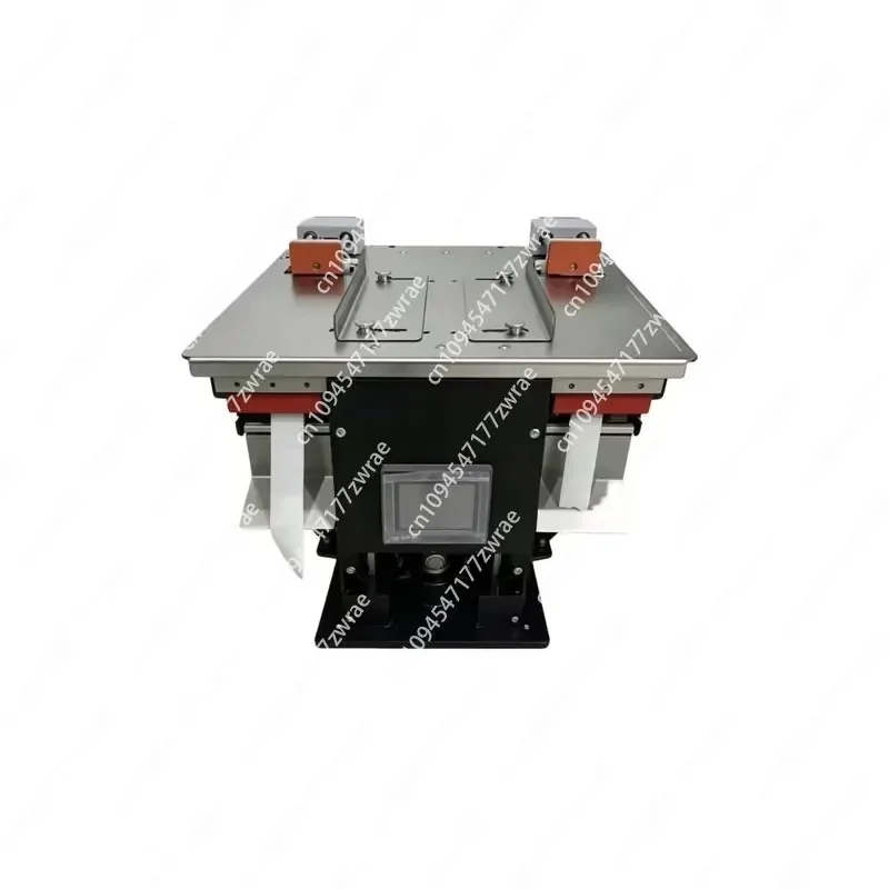 Semi Automatic Motor-Driven Carton Corner Sealing Labeling Machine Small Box Top Bottom Corner Label Applicator Packaging