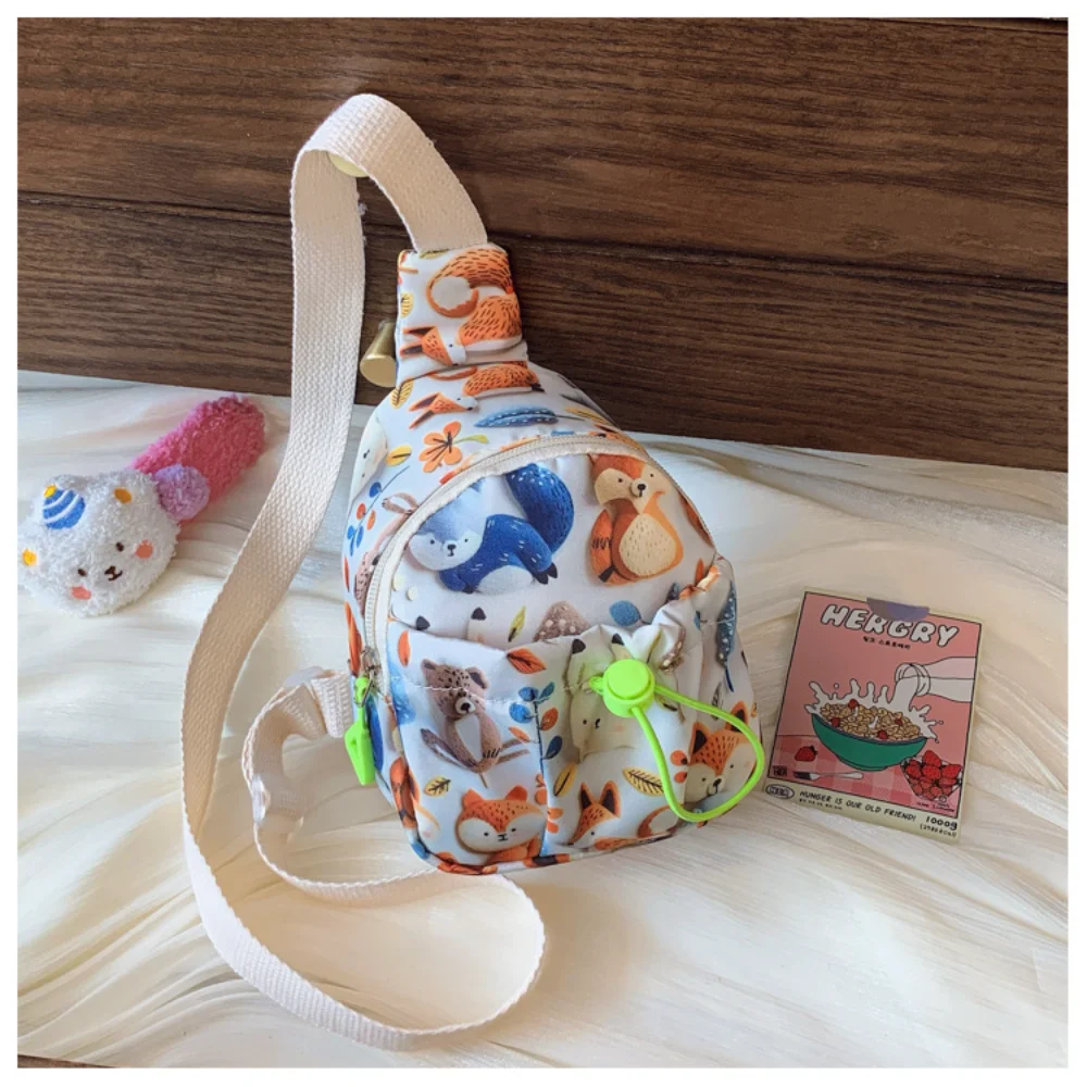 

Children's Outdoor Storage Bag Mini Cute Nylon Crossbody Bag Kindergarten Boys and Girls Faionable Buet ape Small Size