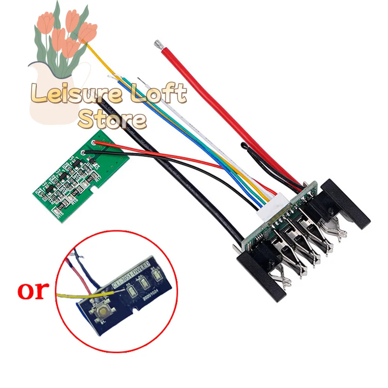 

DCB200 Li-Ion BMS - 18V/20V Battery Protection Board with Charging Circuit