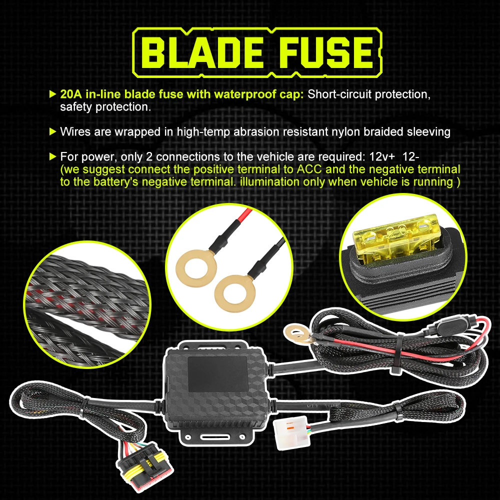 التوصيل والتشغيل بدوره إشارة القرن الشارع القانوني عدة ل 19 + بولاريس رينجر 1000 xp UTV ATV الوامض مع رافعة عمود التبديل العالمي #5