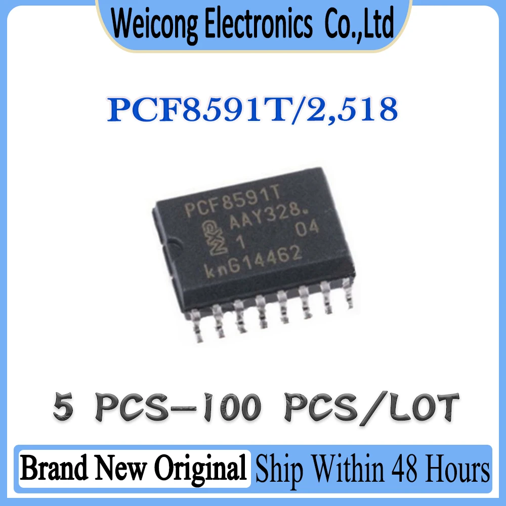 

PCF8591 PCF8591T PCF8591T/2,518 PCF New Original IC Chip SOP-16