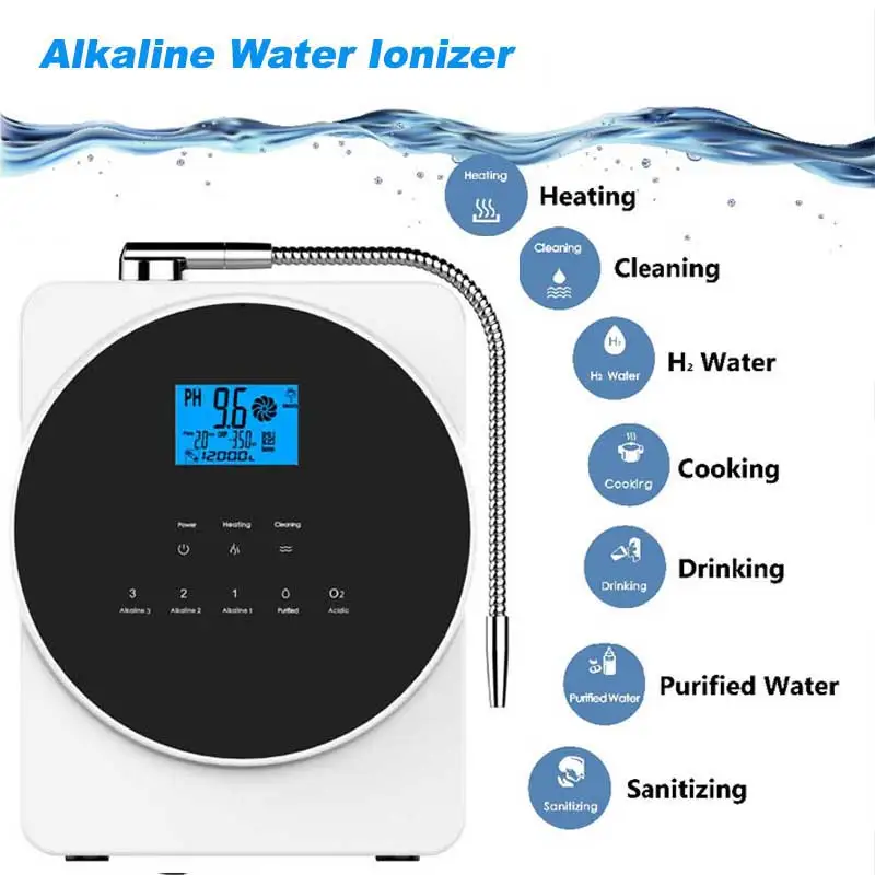 Japan platinum coating alkaline ionized water purifier for home