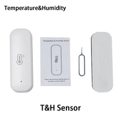 Tuya Zigbees/WiFi Temperature And Humidity Sensor Thermometer Hygrometer Home Detector Life Humidity Digital Monitor