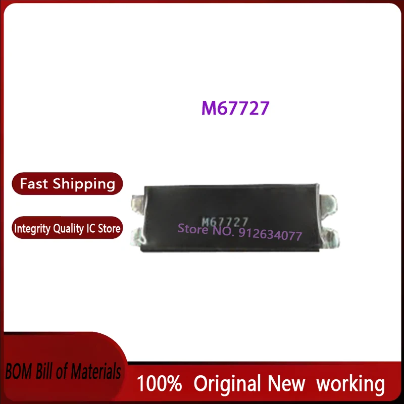 

1PCS/LOT 100% New original M67727 DIP module RF power field effect transistor HF tube microwave tube in stock