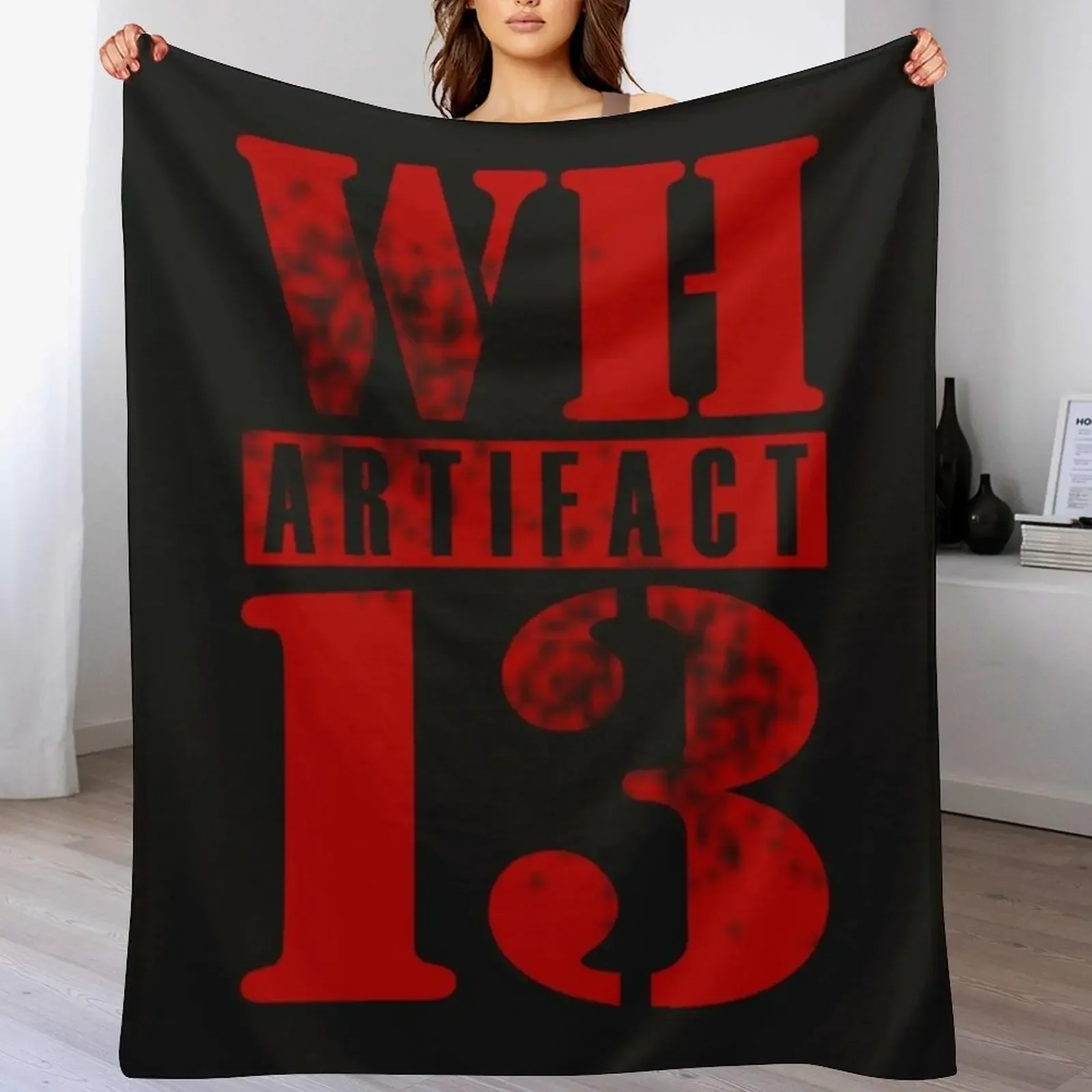 

Warehouse 13 T-ShirtWH13 Artifact Throw Blanket Fluffy Cozy Throw Blanket for Home Decor