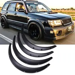 LAICY For Subaru Forester WRX 2014-2021 Car Wheel Arch Fender Flares Mudguard Mud Splash Guard Wheel Eyebrow Extra Wide Body Kit