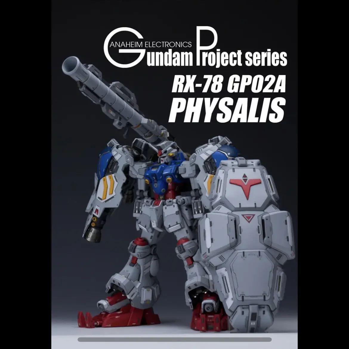 Suku Cadang Modifikasi Asli Industrial Gear untuk Model MG 1/100 Physalis RX-78-GP02A GK Putih