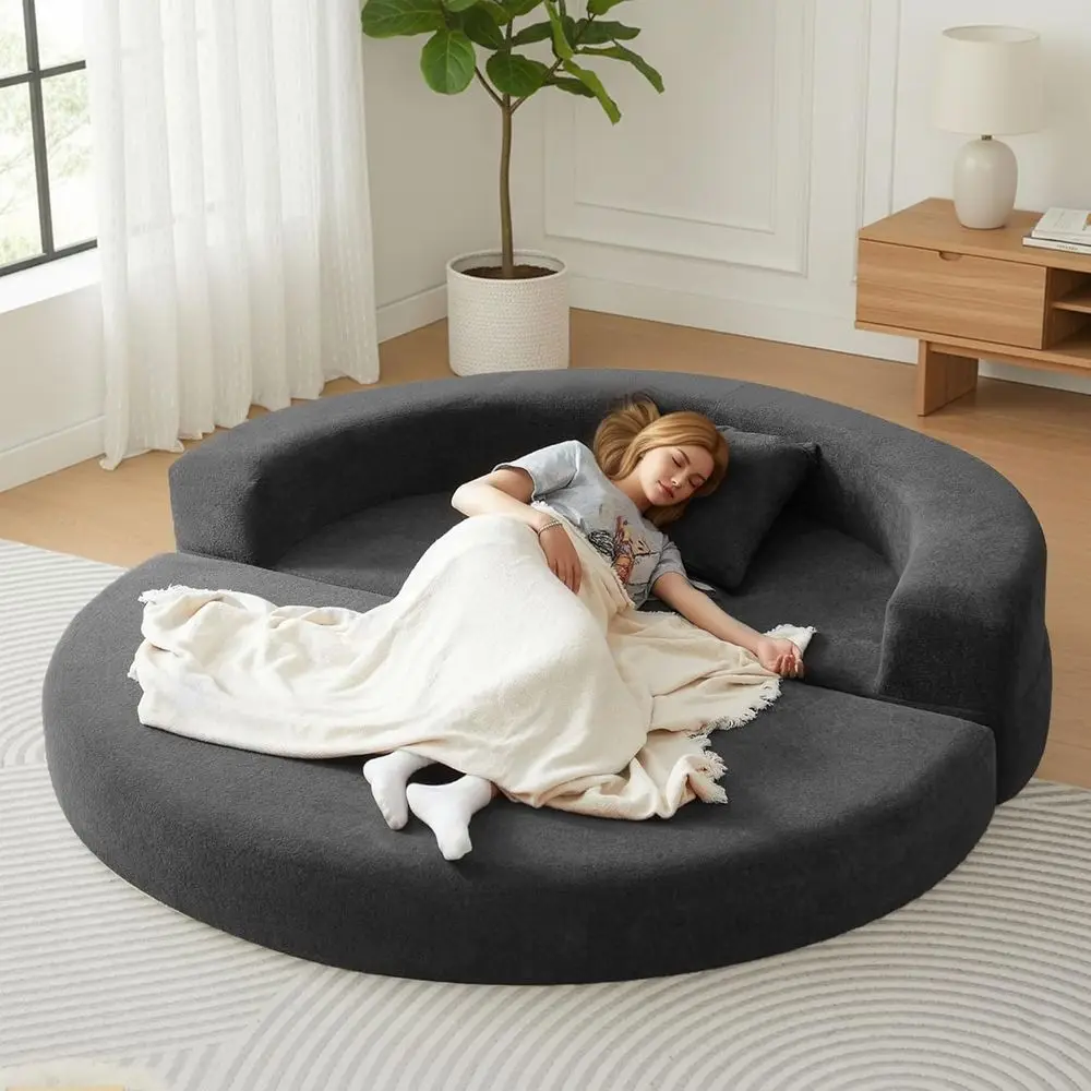 

Диван-кровать 71 с функцией раскладывания и креслом-кроватью, идеально подходит для гостиной или офиса