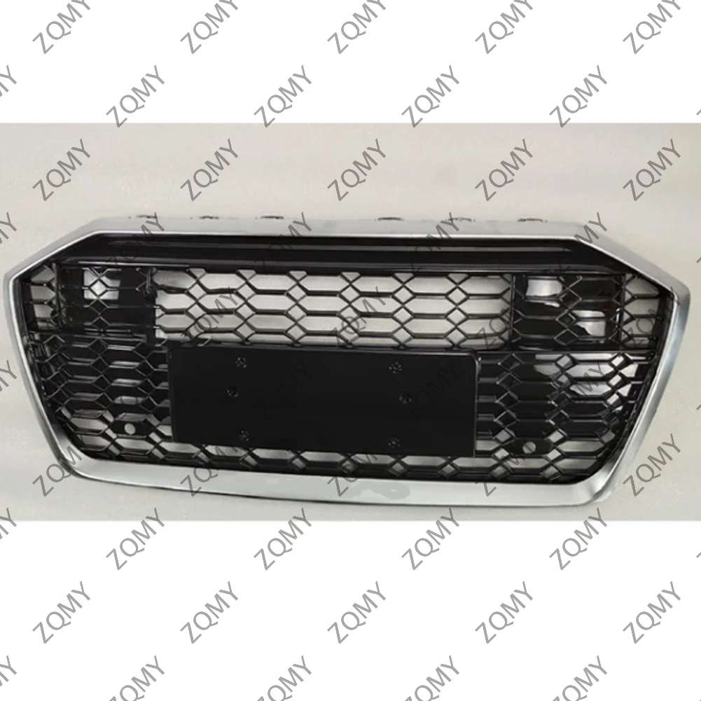 

ACC W/Logo For Audi A6/A6L/S6 2019 2020-2023 2024 Car Front Bumper Grille Centre Panel Styling Upper Grill (Modify RS6 style)