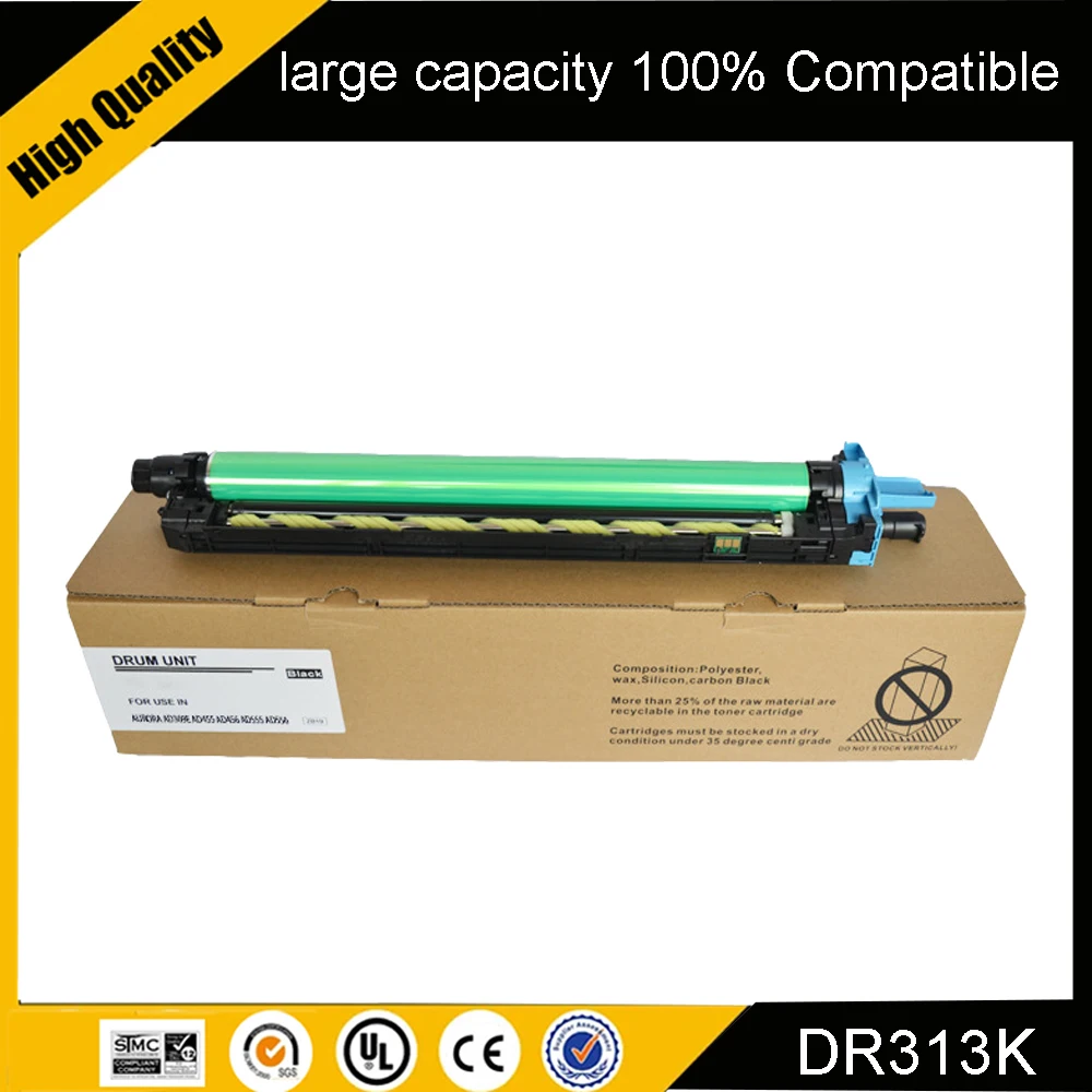 

Барабан DR313 для KONICA MINOLTA Bizhub C258 C308 C368 C458 C558 C658 CMY Цвет 90K A7U40TD Черный 120K A7U40RD DR-313 DR313K