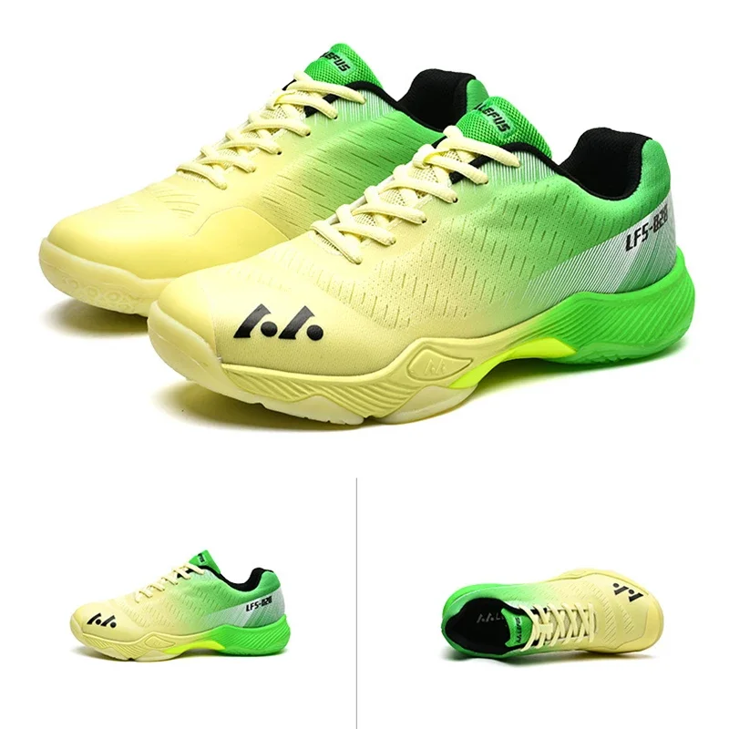 2024New Original LEFUS uomo donna scarpe da Badminton taglia 36-46 Vantage ammortizzazione Sneakers da ping pong scarpe sportive traspiranti